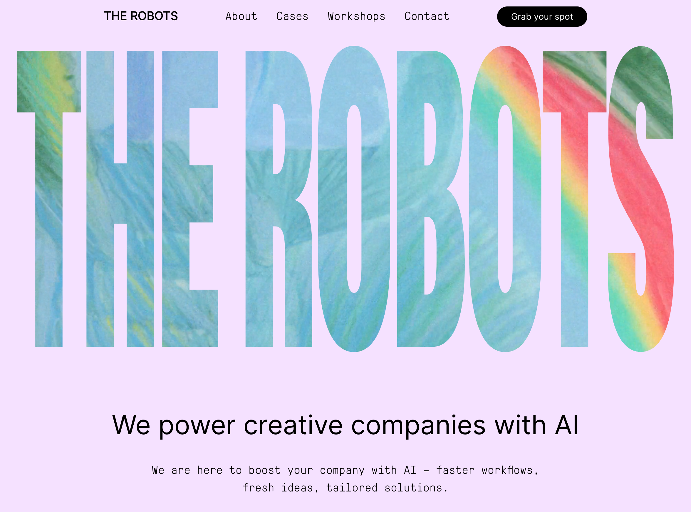 Why We Started THE ROBOTS